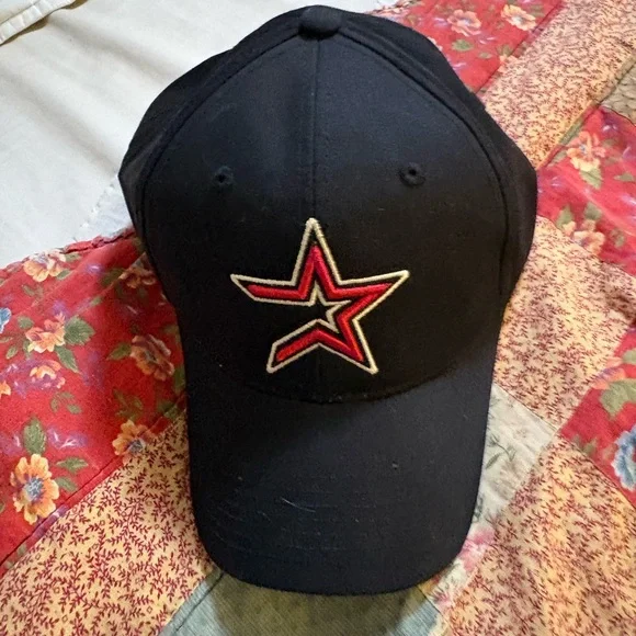 Houston Astros SnapBack Black Cap with logo - Picture 1 of 5
